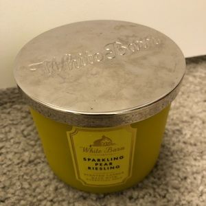 Sparkling pear riesling candle